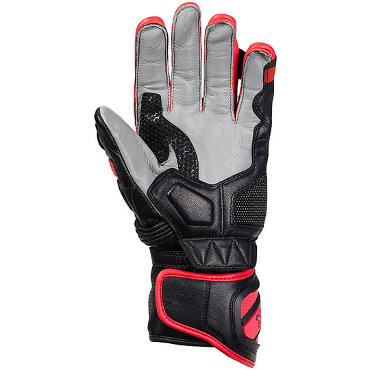 Ixs Sport Ld Rs-200 2.0 Motorcycle Gloves Unisex Black Red Size: Xl